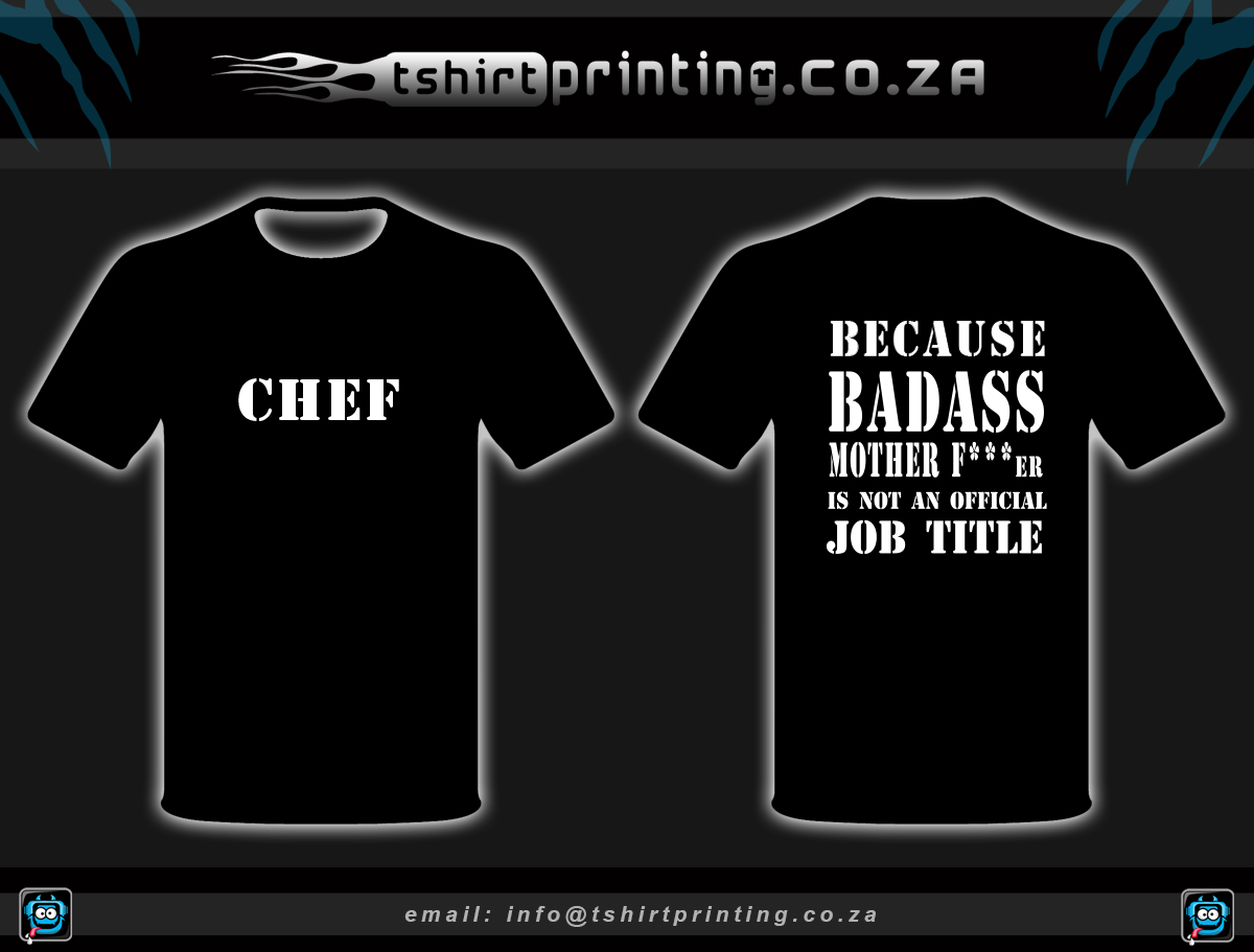 funny chef shirt